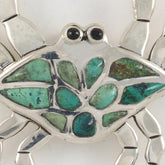 Crab with Malaquite Stones